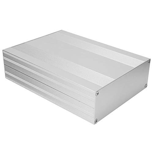 Boîtier en aluminium 6063 T5 argent mat pour finitions soignées