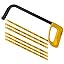 Hacksaw with 5pcs Bi-metal blades
