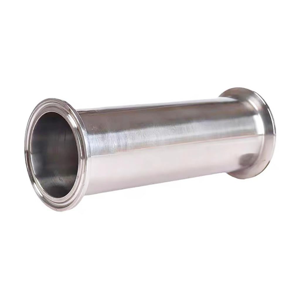 Tubo di Estensione Acqua Sanitario in Acciaio Inossidabile 304, Lunghezza 100 mm, ID 19-108 mm, Resistente alla Corrosione, Per Casa/Giardino/Industria – 1 PC(19mmx50.5)