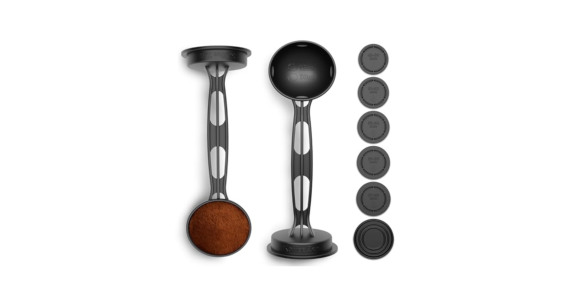 Amazon.com: Koffee Zen Espresso Tamper Set, 5