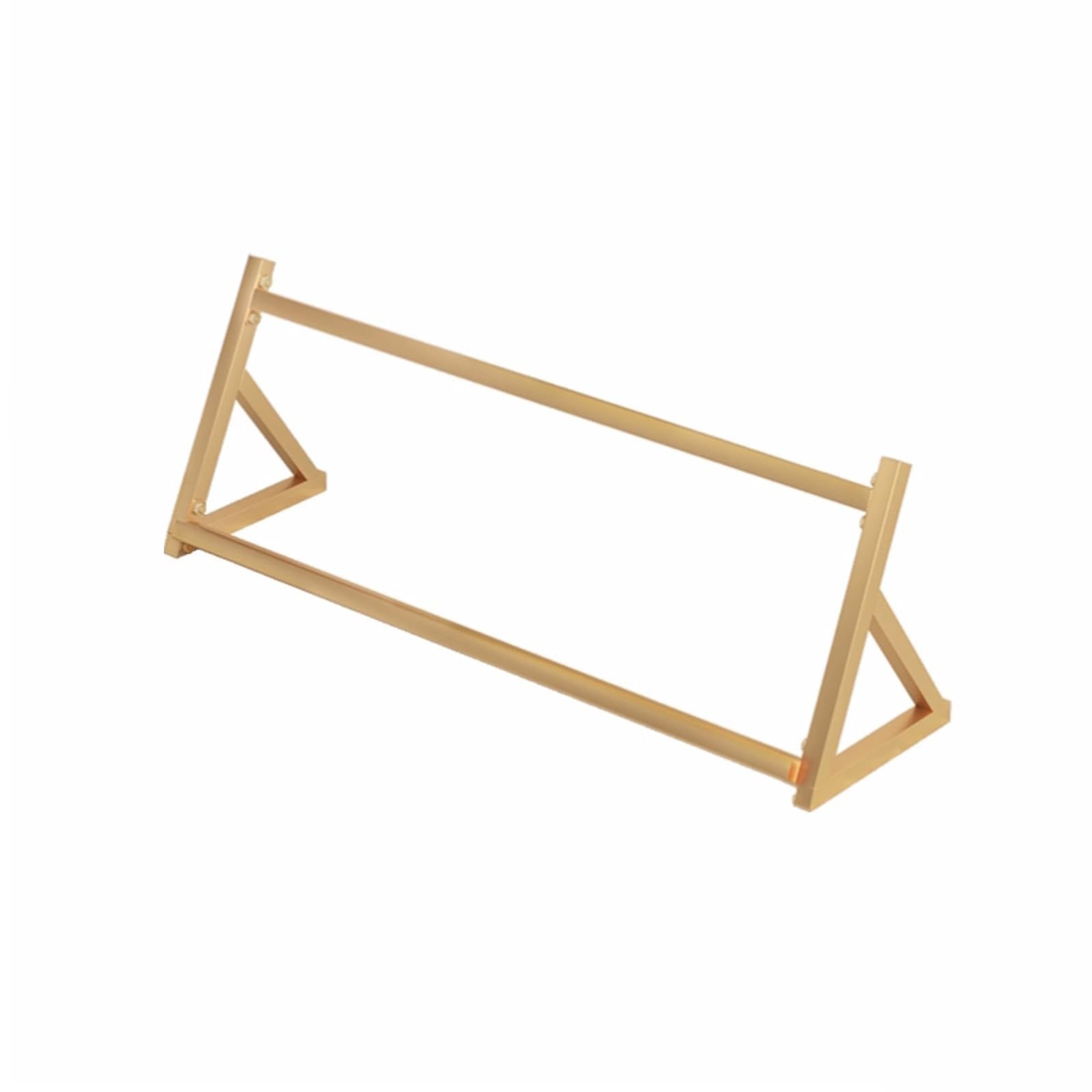 SWENEEN Large Tile Stand-White Floor Shelf Building Tiles & Display 47.,Gold-47.2in/120cm