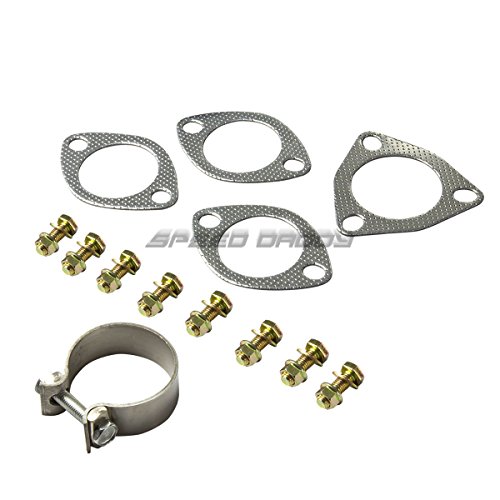 4 Inches Round Muffler Tip Catback Exhaust System Compatible With Honda Civic Si Sedan Fb 2.4L 12-15 #TOP4