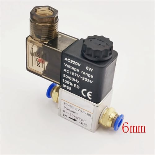 Électrovanne pneumatique DC24V 10mm à commande électrique NC pour circuit d'air comprimé - 3