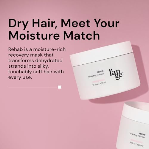 L'ANGE HAIR Rehab Hydrating Masque | Deep Conditioning Hair Mask for Dry, Damaged Hair | Keratin-Infused Treatment for Smoothness, Elasticity & Shine | Dry or Damaged Hair | 10 fl oz - image 2