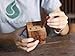 Ancient Key: Adult Wooden Puzzle - Classic Pin 3D Brain Teaser Wooden Puzzle for Teenagers Classic Handheld Interlocking Mechanical Puzzle from SiamMandalay with SM Gift Box(Pictured)…
