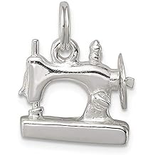 Sterling Silver Sewing Machine Charm