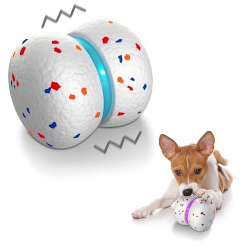 Muhhiba Interactive Dog Toys for Boredom, Bouncing Ball for Dogs with Motion Activated, Active Rolling Ball for Dogs, Wicked Ball for Daily Training Cover