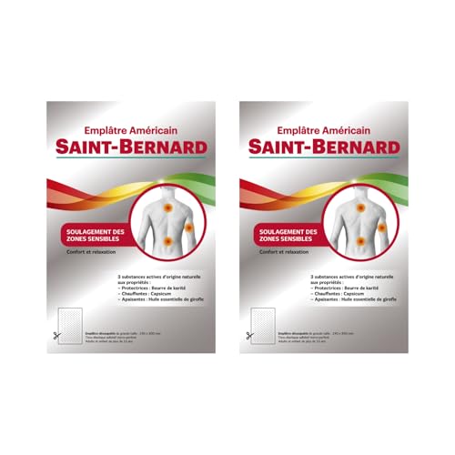 Emplâtre Américain Saint-Bernard pour le confort du dos après le sport