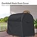 Pssopp Dumbbell Weight Rack Cover, Water 210D Oxford Cloth Material Sliver Coated Gym Rack Dust Cover with Drawstring for Indoor and Outdoor