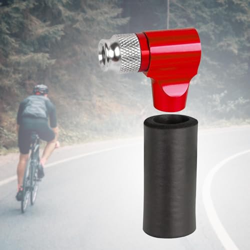 Aosekaa Bomba de ar infladora de pneu de bicicleta CO2 mini liga de alumínio dispositivos portáteis