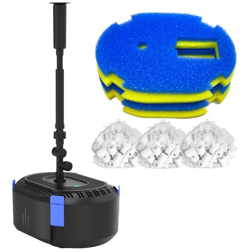 AquaMiracle Fuente Estanque 850GPH y Filtro Repuesto miniatura 1