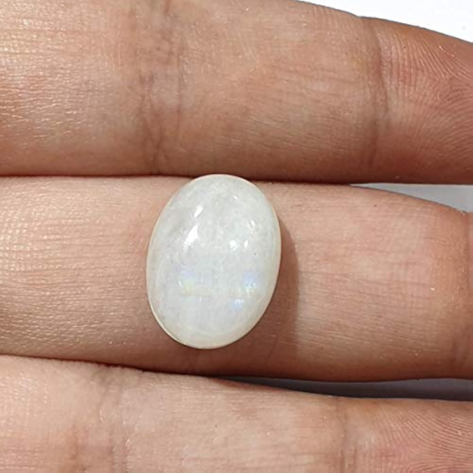 7.00 Ratti Crystal Natural Milky Moonstone Gemstone