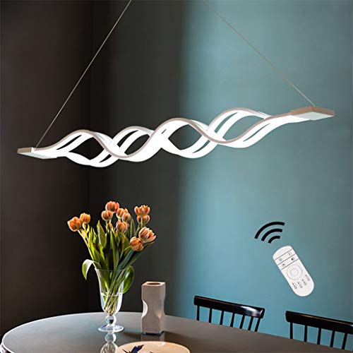 Lámpara colgante LED de 60W y 100cm para el techo del comedor 3