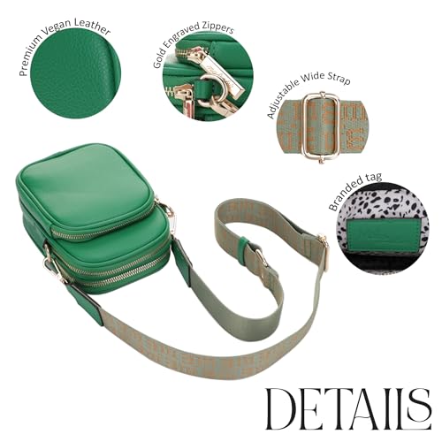 Image of Mali+Lili, Josie Triple Zip Crossbody Bag