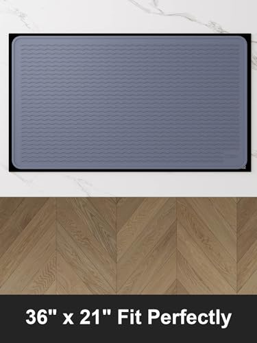 Stove Top Covers for Electric Stove, Food Grade Heavy Duty Silicone Glass Stove Top Cover Protector, Induction Cooktop Protector, Heat Resistant Range Ceramic Stove Top Covers Mat, Oven Cover