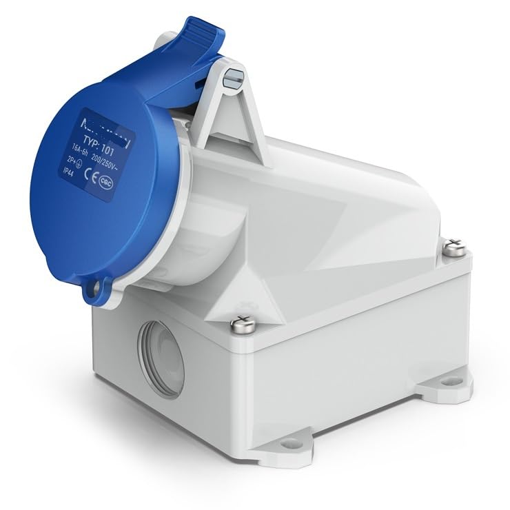 Mounted Industrial Socket IP44 Outdoor Aviation 16A 32A 63A(32A 5P IP44)