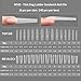 Nail Forms, 10.55 x 4.76 x 1.18in Professional 240 Pieces Tools - Nail Molds Extension Tips Reusable,for Personal Salon Home Fashion Beauty Manicure Daily Styling