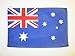 AZ FLAG Drapeau Australie 45x30cm - PAVILLON Australien 30 x 45 cm Haute qualité