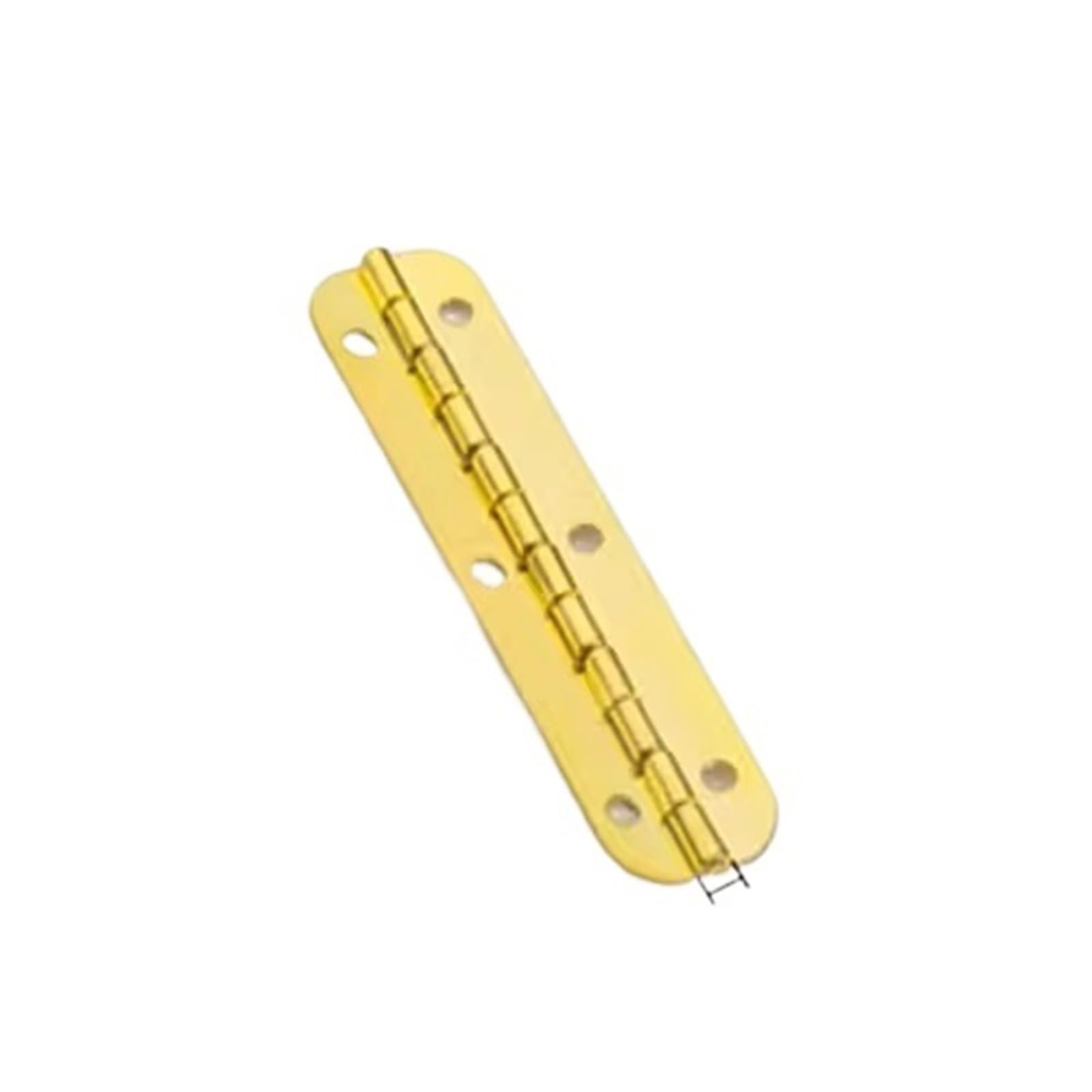 50Pcs Steel 2.5" Continuous Hinge Piano Jewelry Gift Box with Screw(Gold 180Degrees)