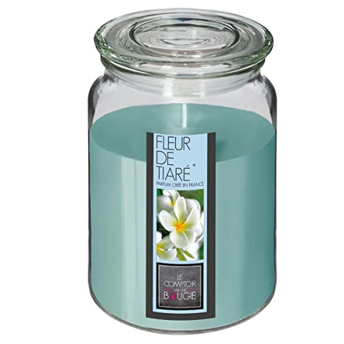 Vela perfumada con flor Tiare 510G