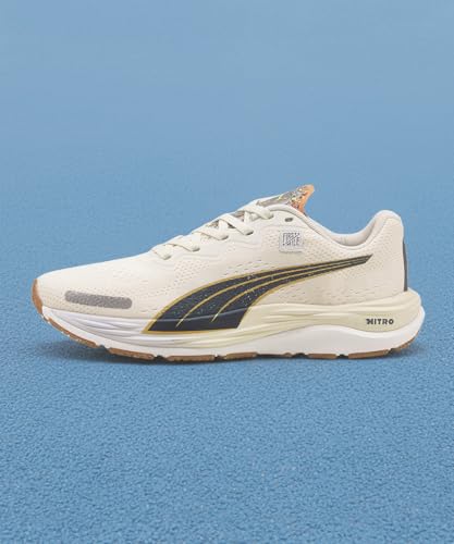 PUMA PUMA Women's Velocity Nitro 2 Fm WNS Running Shoe, White, 6 UK