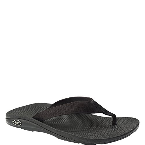 Chaco womens Ecotread¿ flip flop sandals, Black, 5 US