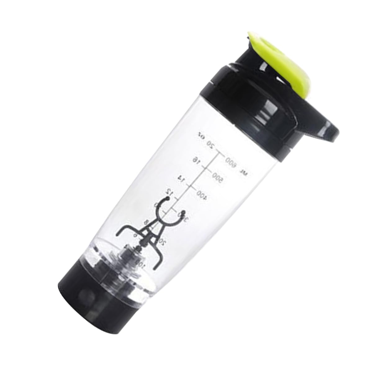 Bouteille shaker électrique au bureau ou au sport pour vos protéines