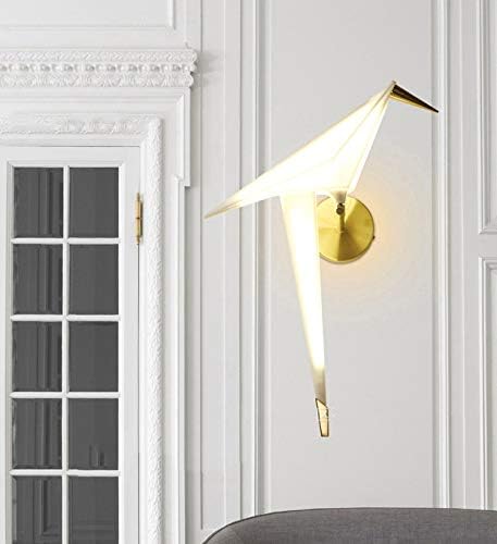 Miniatura 5 de NIUYAO Lámpara de pared Vivid Bird, lámpara de pared retro antigua con estilo de pájaro para iluminación de pared, moderna lámpara de pared pequeña
