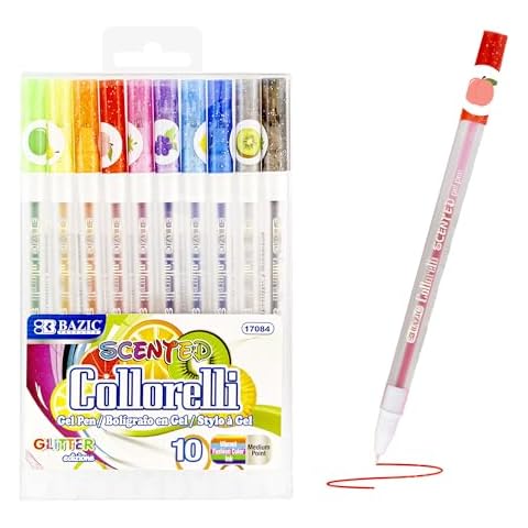 BAZIC Collorelli Scented Glitter Gel Pen Cover