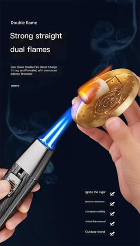 Encendedor eléctrico Fire Blaze doble arco ajustable miniatura 2