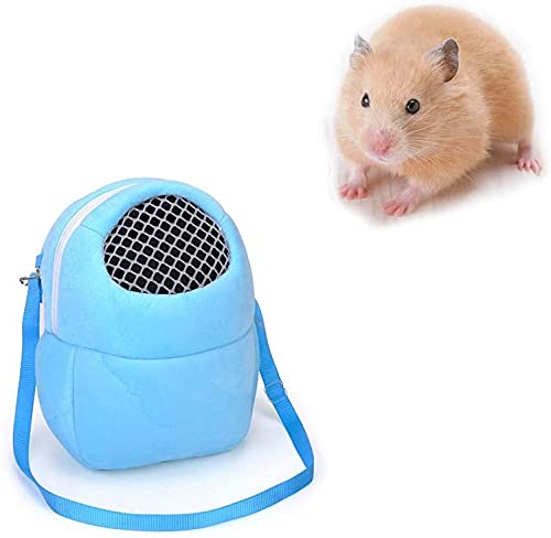 Image of Litewoo Sugar Glider Carrier Travel Bag, Breathable Portable Pouch (Blue)