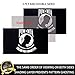 Pow Mia Flag 3x5 Outdoor Double Sided-US Mia Pow Military Flags-Heavy Duty 3 Ply Vivid Colors Double Stitched with Brass Grommets for Outdoor Indoor Truck