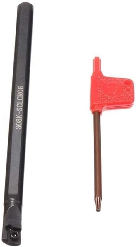 Premium Carbide Made 8mm Indexable Lathe Boring Bar Compatible With CCMT060204 Inserts