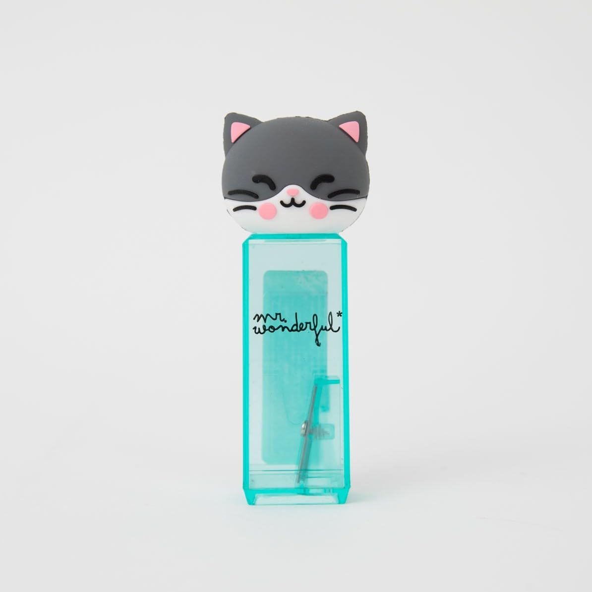 Mr. Wonderful - Pencil Sharpener with Reservoir - Cat