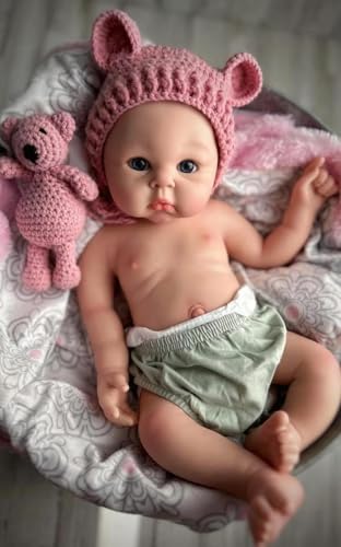 Muñeca Reborn de Silicona Realista 48cm 3.1kg miniatura 4