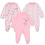Información sobre el tamaño: nuestro pijama para bebé recién nacido es adecuado para bebés de 0 a 12 meses. Por favor, mire nuestra tabla de tallas.