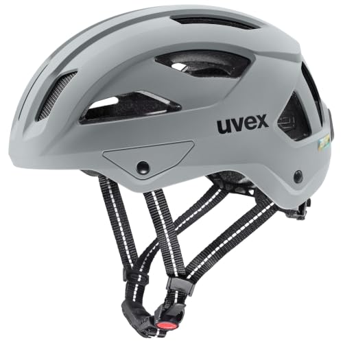 uvex City Stride Fahrradhelm fĂĽr Erwachsene - Rhino matt/59-61 cm