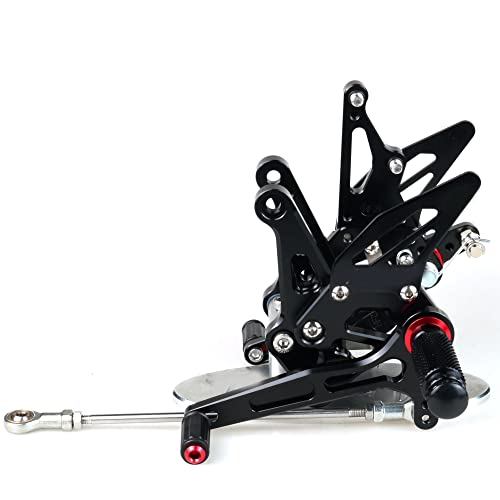 Repose-Pieds Moto Kawasaki Z1000 Accessoire Commandes Reculées Arrière CNC