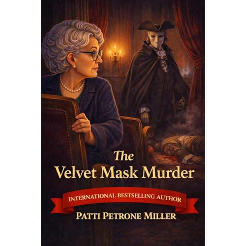 THE VELVET MASK Audiolibro Por Patti Petrone Miller arte de portada