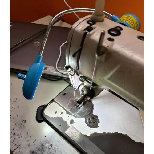 Adjustable Brightness LED Light – Magnetic Base Gooseneck Lamp 360° Bendable for Sewing Machines-image-32