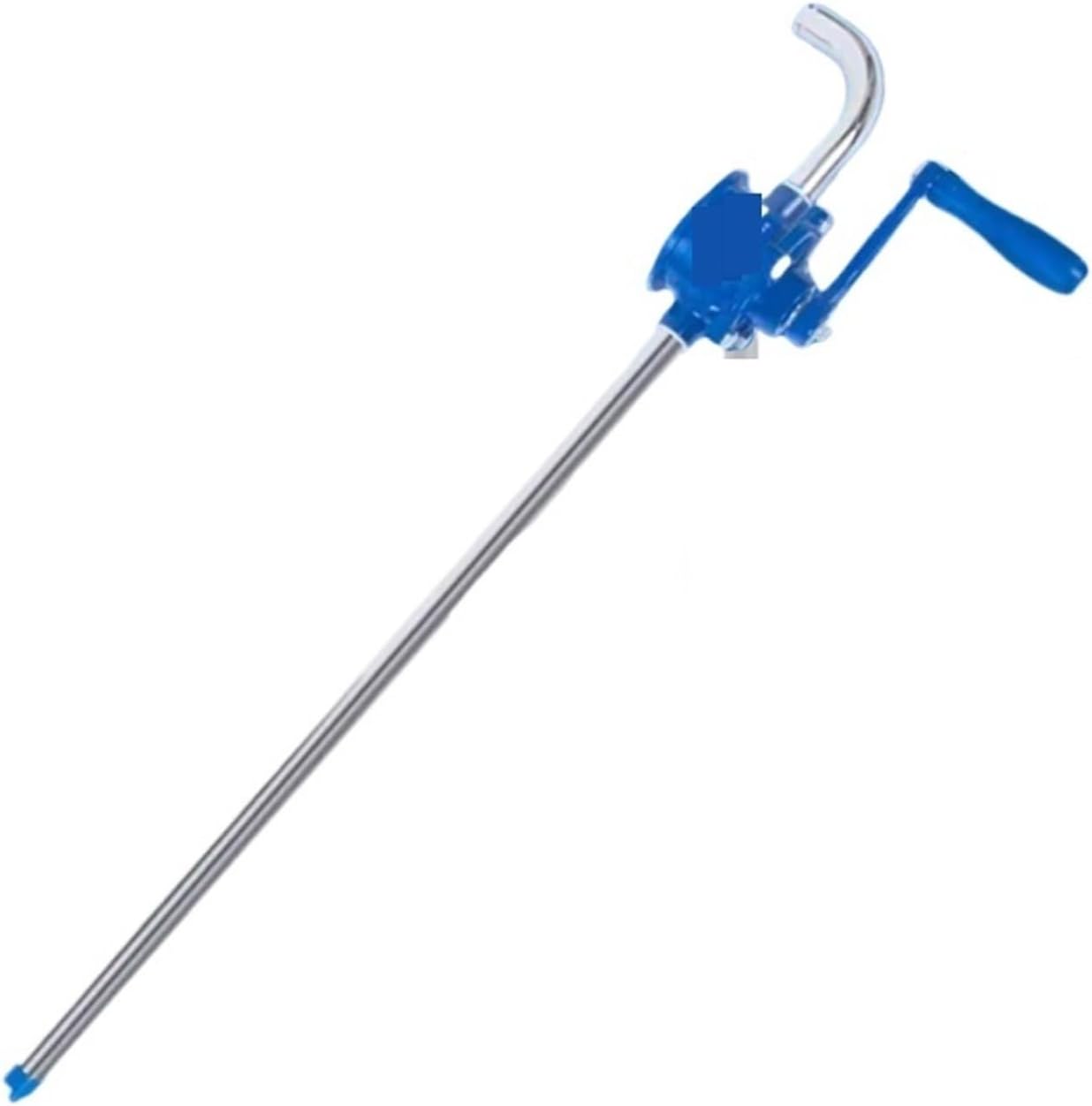 Drum Pump, Manual Oil Transfer Pump Hand Operated Fuel Suction Aluminum for Engine Oil,Barrel Pump