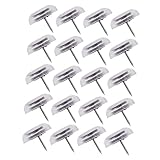 WHAMVOX 20Stücke Runde Filzgleiter für Stuhlbeine rutschfeste Möbel Fußschoner Langlebigem Material für Harte Böden Wie und Fliesen für Zuhause Büro und Schule