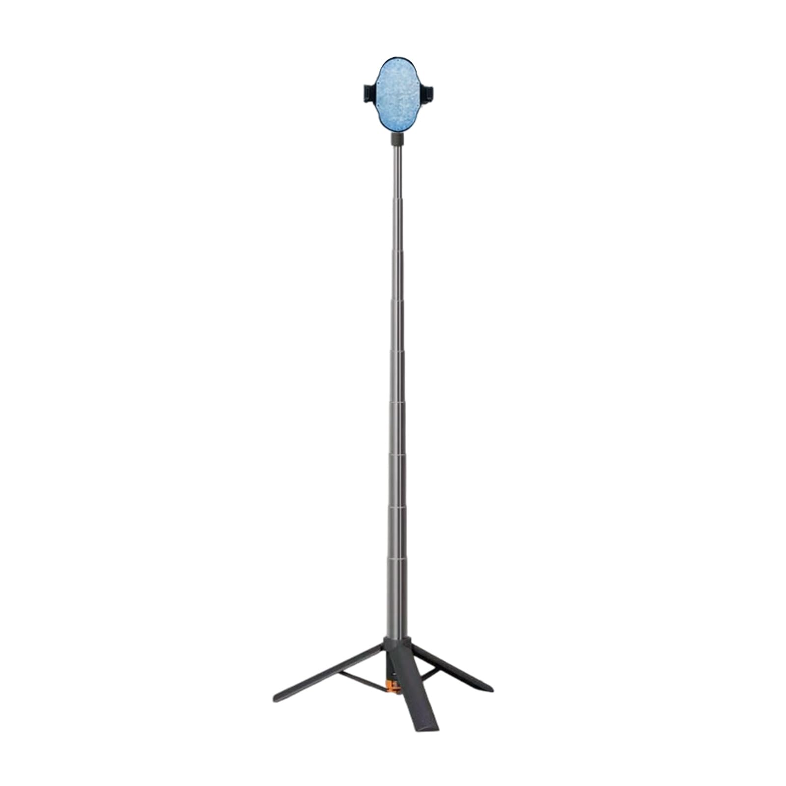 Treppiede per telefono con picchetti per lo streaming live | Supporto portatile per smartphone montato a per la fotografia pesca, design con base a punta per prateria