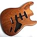 2Pcs roasted swamp ASH wood ST electric guitar body in Nitro paint