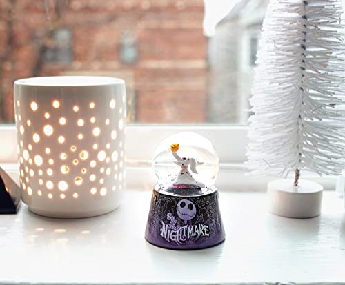 Disney The Nightmare Before Christmas Zero 3-Inch Mini Light-Up Snow Globe With Swirling Glitter #TOP7
