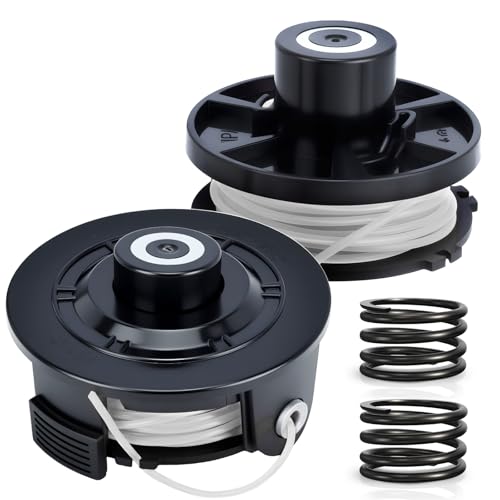 Savior 195858-1 Replacement Trimmer Head for Makita 18V DUR181 Grass Trimmer, with 1.6 mm Trimmer Line 6 m (2*Trimmer Spools + 1*Spool Cover + 2*Springs)