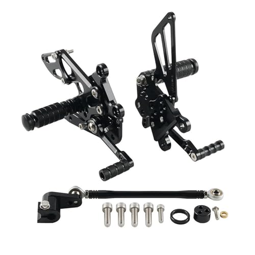 Commandes Reculées Aprilia RSV4 2009-2014 avec Grip Moleté Ajustable Haute Précision