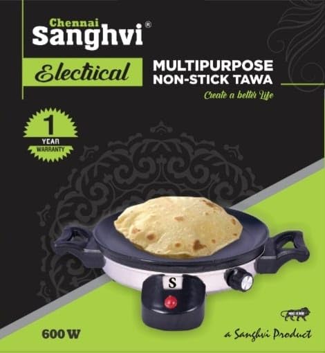 Image of Electrical Multi-Purpose Non-Stick Tawa 1000 Watts