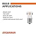 SYLVANIA - 7506 LED White Mini Bulb - Bright LED Bulb, Ideal for Daytime Running Lights (DRL) and Back-Up/Reverse Lights (Contains 2 Bulbs)