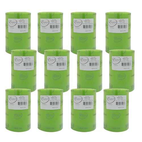 Expo International Value Pack of Decorative Matte, 12 Rolls/Spools of 6